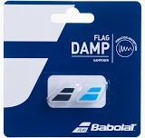 Antivibrador flag damp negro/azul x2