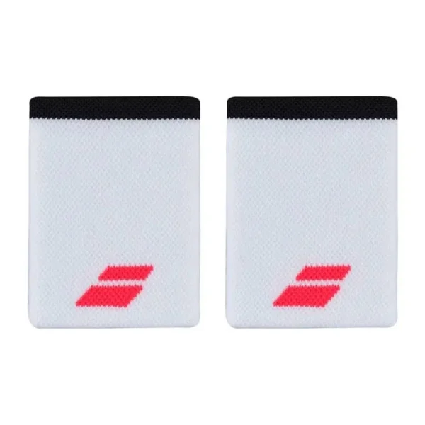 Muñequera bab white/strike red